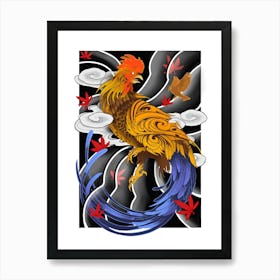 Rooster Art Print