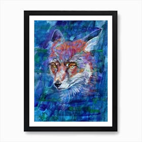 arrogant fox Art Print