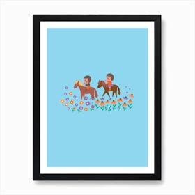 Pony Ride Art Print