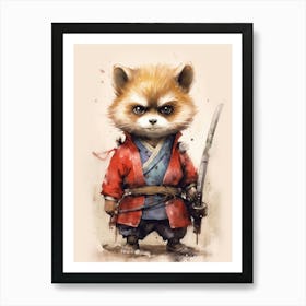 Raccoon 1 Art Print