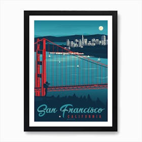 San Francisco California Art Print