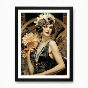 The Flapper Frank Xavier Leyendecker Art Print 1 1 Art Print