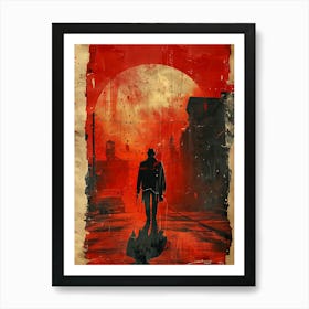 Dead Man Walking 2 Art Print