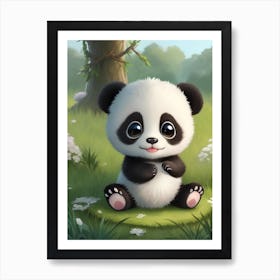 Panda Bear Art Print