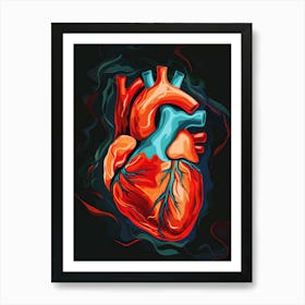 Human Heart 6 Art Print