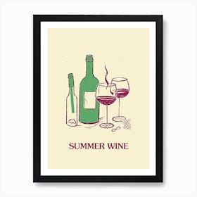 Summer Wine Art Print