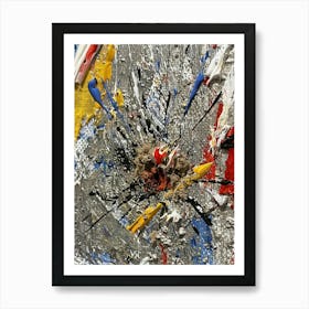 Splatter 5 Art Print