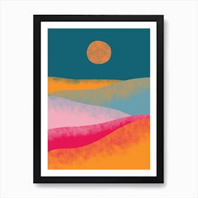 Sand Dunes I Art Print