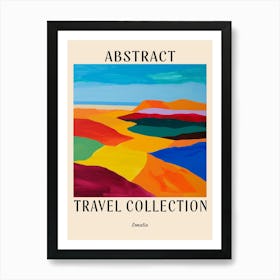 Abstract Travel Collection Poster Somalia 1 Affiche