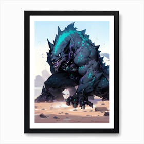 Sasquatch Art Print