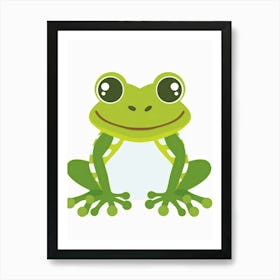 Frog Illustration 3 Art Print