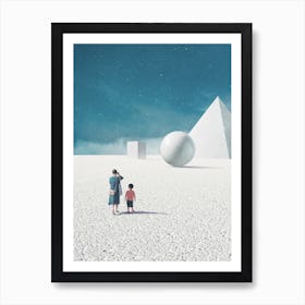 You Taught Me How To Look Around Art Print