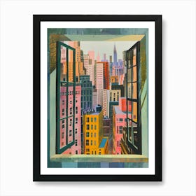New York City View - city prints Art Print