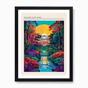 Golden Gate Park San Francisco 3 Art Print