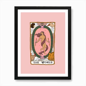 The World Tarot Art Print