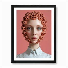 A Head Art Print