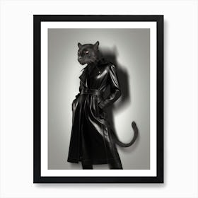 Fashion Panther Art Print