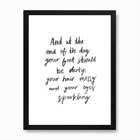 End of the Day Art Print
