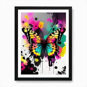 Colorful Butterfly 93 Art Print