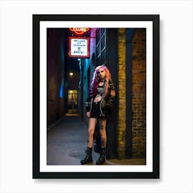 The Return Of Pretty Punk Girl ~Reimagined 14 Art Print