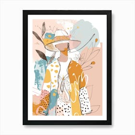 Fashion Illustration 3 Art Print