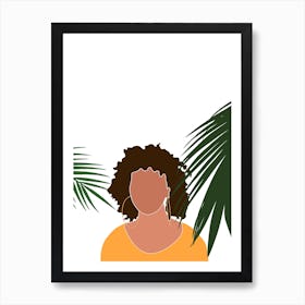 Tropical Reverie Candace Art Print