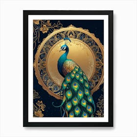 Peacock 38 Art Print