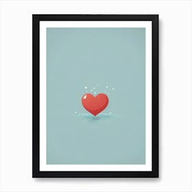 Heart Canvas Print Art Print