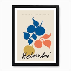 Flower Et Flora Helsinki Art Print
