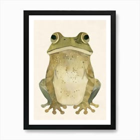 Charming Nursery Kids Animals Frog 1 Art Print