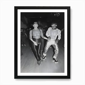 Cher Skating At Casablanca Records Party Art Print