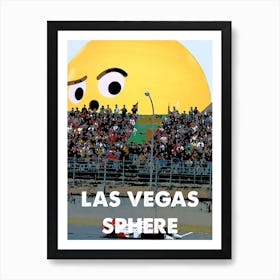 Las Vegas Sphere, Las Vegas, Landmark, Wall Print, Wall Art, Poster, Print, Poster