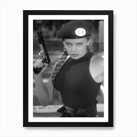 Australian Actress And Singer Kylie Minogue Film Street Fighter Art Print