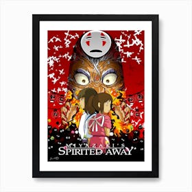Spirited Away Art Print