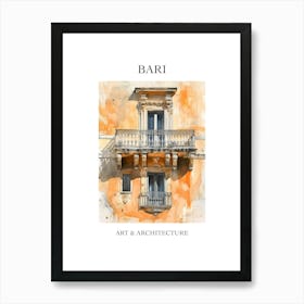 Bari Travel And Architecture Poster 4 Art Print