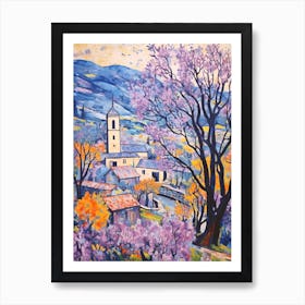 Gubbio Italy 1 Fauvist Painting Art Print