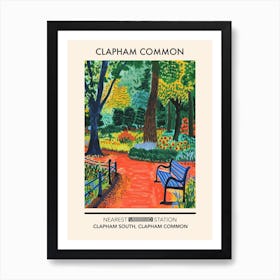 Clapham Common London Parks Garden 3 Art Print