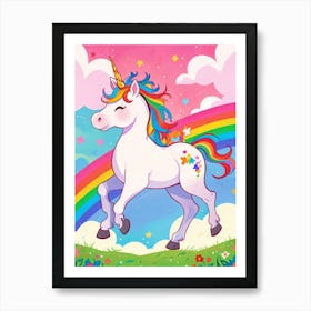 Unicorn Painting 2 Poster