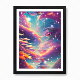 Psychedelic Art 13 Art Print