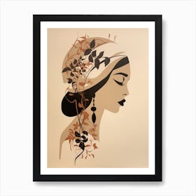 Portrait Of A Woman 34 Art Print