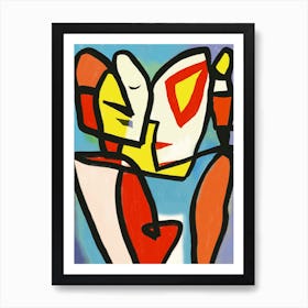 Two people Art Print