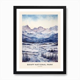 Banff National Park Canada 3 Poster Art Print