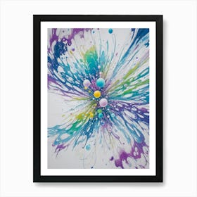 Splatter Painting 1 Art Print