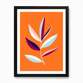 Pretty Leaf Art Print