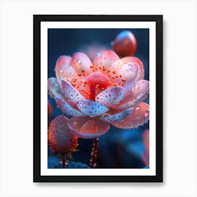 Lotus Flower 100 Art Print