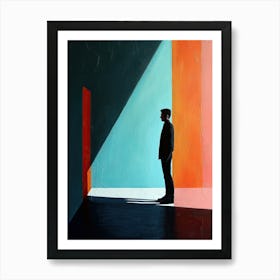 Man In A Room Art Print