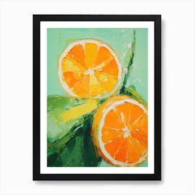 Oranges 2 Art Print