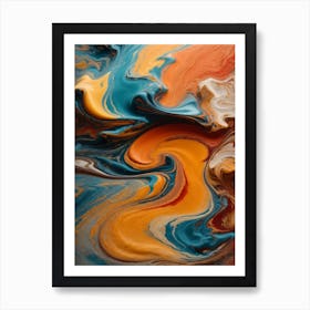 Abstract Painting Print  Art Print