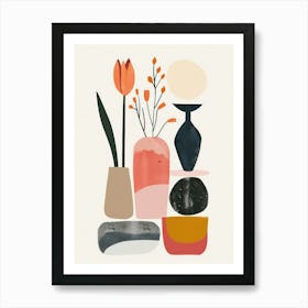 Cute Abstract Objects Collection 8 Affiche