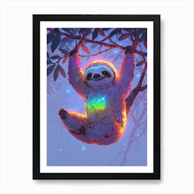 Sloth 23 Art Print